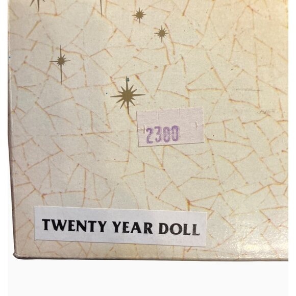 Vintage Porcelain Birthday Girl Figurine Age 20 Collectible Ceramic Statue - Picture 14 of 16